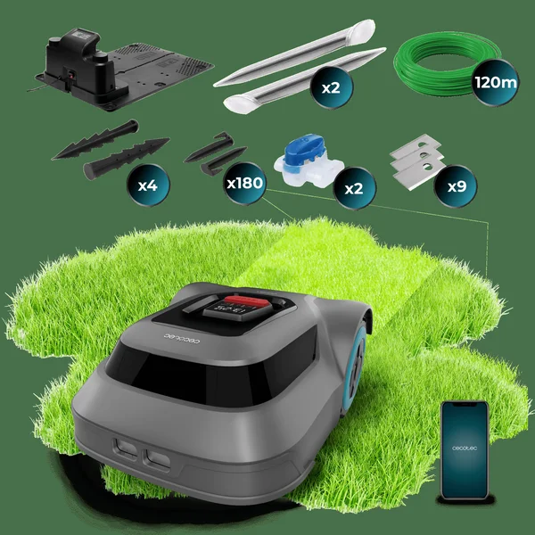 Robot tondeuse Cecotec Conga GrassHopper 500 Map Connected