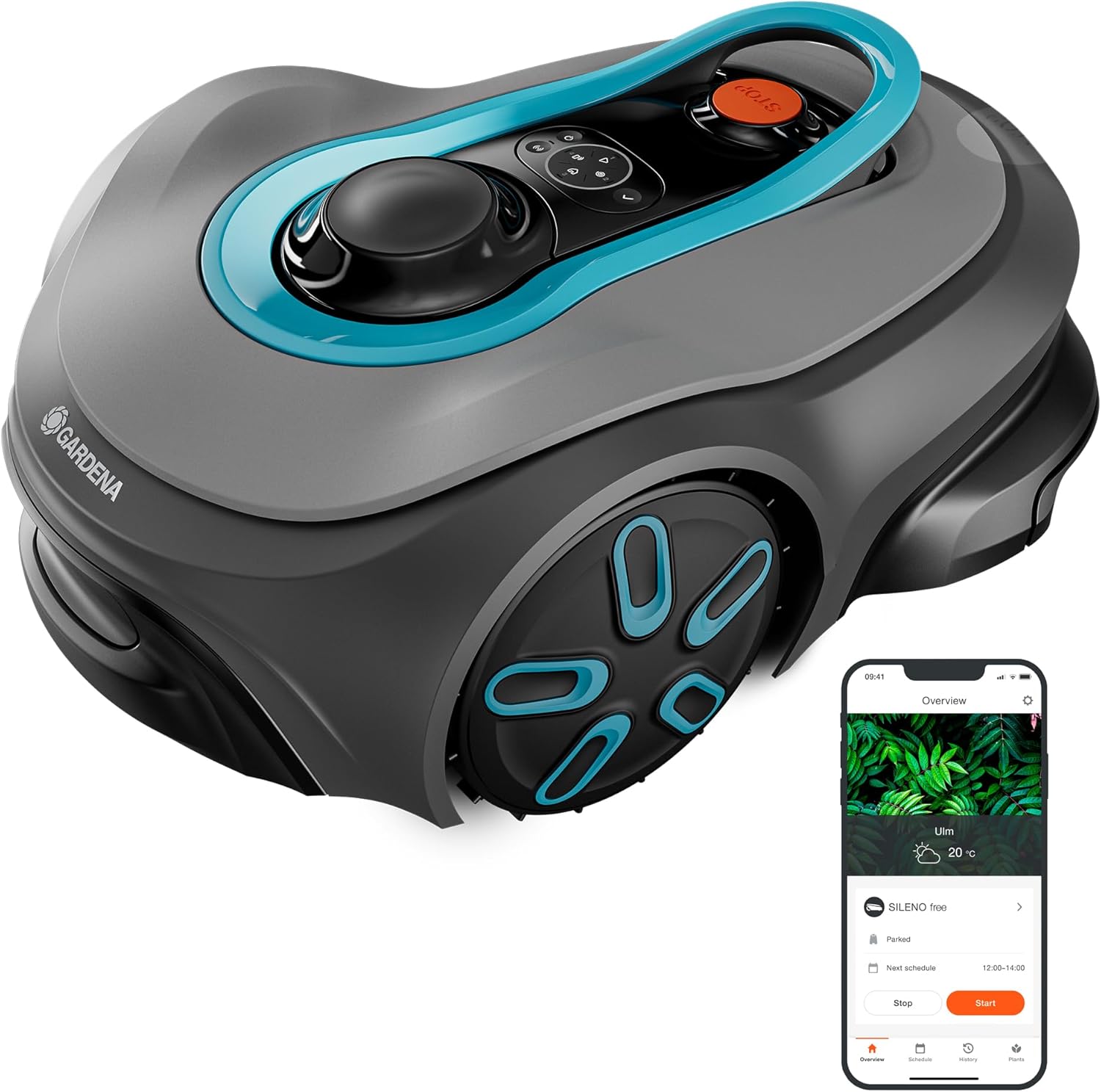 Robot tondeuse GARDENA smart SILENO Free Set 750